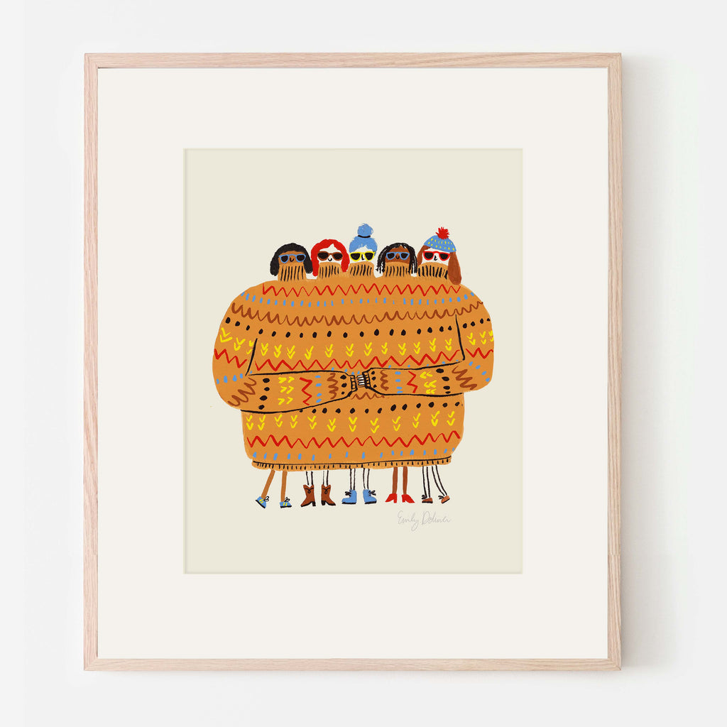 Wool Gang 11"x14" Art Print