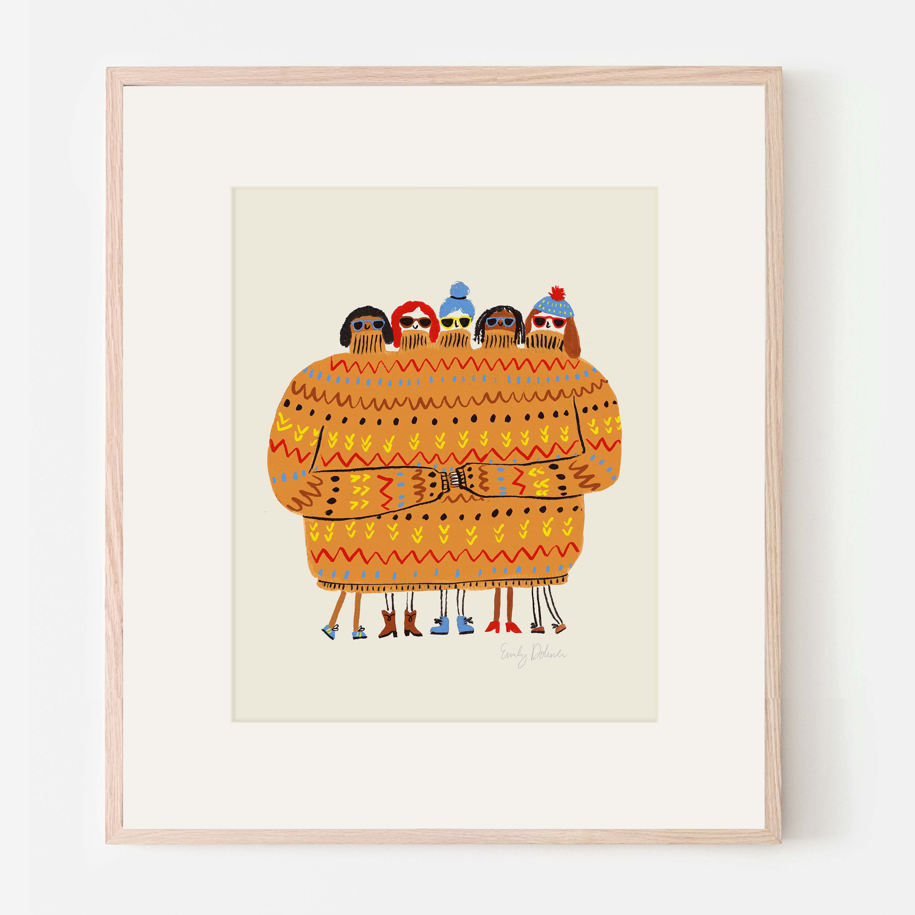 Wool Gang 11"x14" Art Print